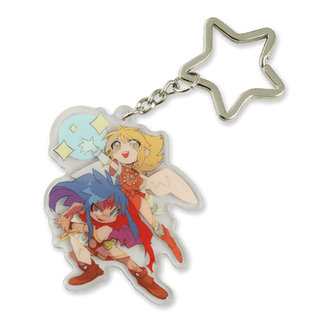 Ryu & Nina Acrylic Keychain