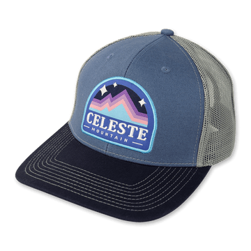 Celeste Mountain Trucker Hat