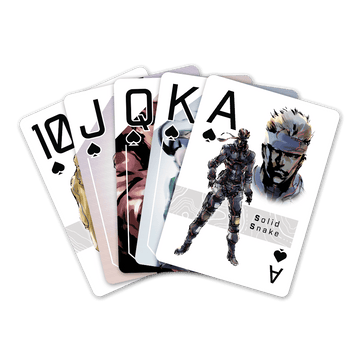 Metal Gear Solid Playing Cards