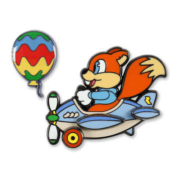 Conker RareRacers Spinning Pin